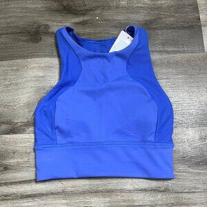 Lululemon Athletic Everlux High Neck Train Bra Wild Indigo NWT Women’s Size 2